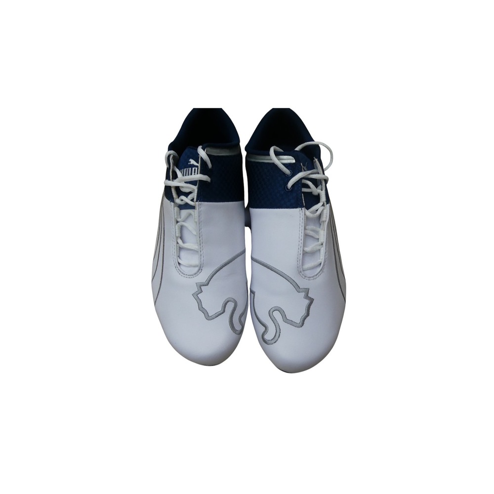 Puma Future Cat M1 Big Mat Story Mens 10 White Majolica Blue Motorsport Sneakers